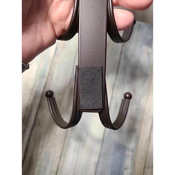 Smart Home Bronze Tone 6 Hook Over The Door Organizer - Picture 5 of 7